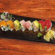 C19. Rainbow Roll (8 pcs)