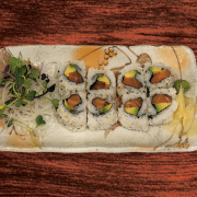C12. Salmon Avocado Roll (8 pcs)
