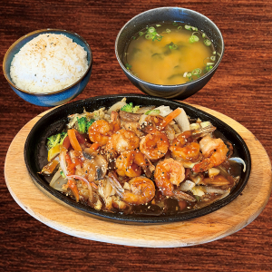 K4. Shrimp Teppanyaki