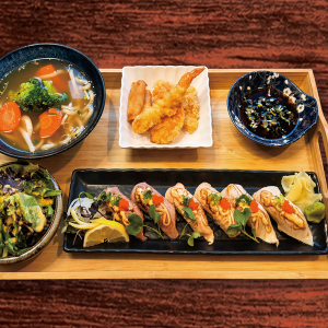 Set H - Aburi Sushi Set (6 pcs) (Salmon & Tuna)