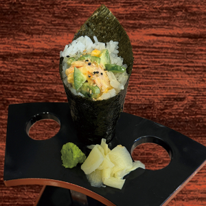 H5. Spicy Shrimp Jalapeno Hand Roll