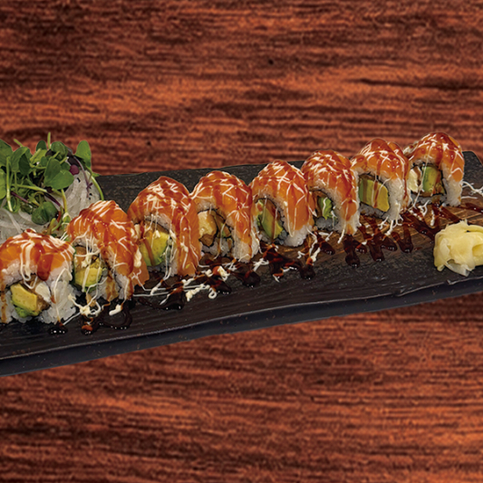R5. Crazy Salmon Roll (8 pcs)