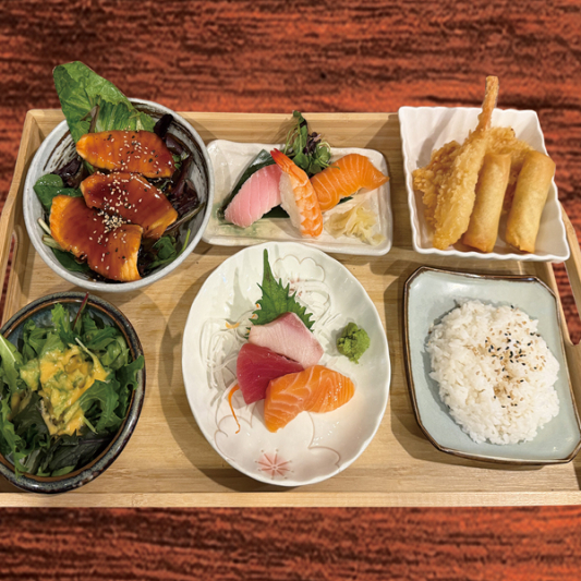 Set K - Salmon Teriyaki