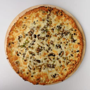 Mushrooms & Green Pepper Pizza