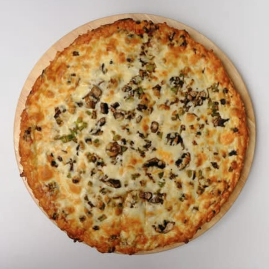 Mushrooms & Green Pepper Pizza