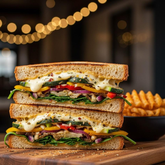 Vegetable Grilled Sandwich