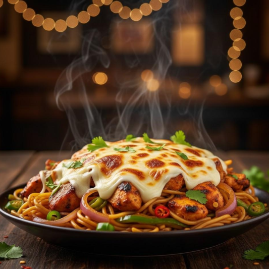 Cheesy Chilli Chicken