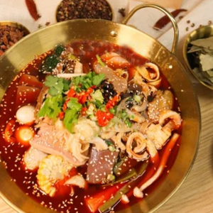 Szechuan-Style Duck Blood in Chili Sauce