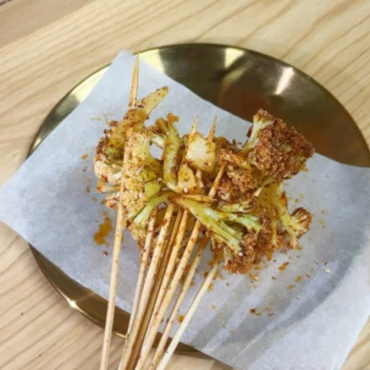 Fried Cauliflower (4 Skewers)