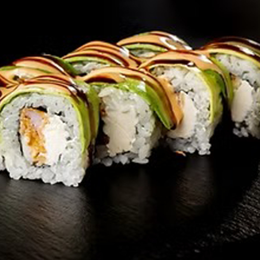 Rainbow Rolls (8 pcs)