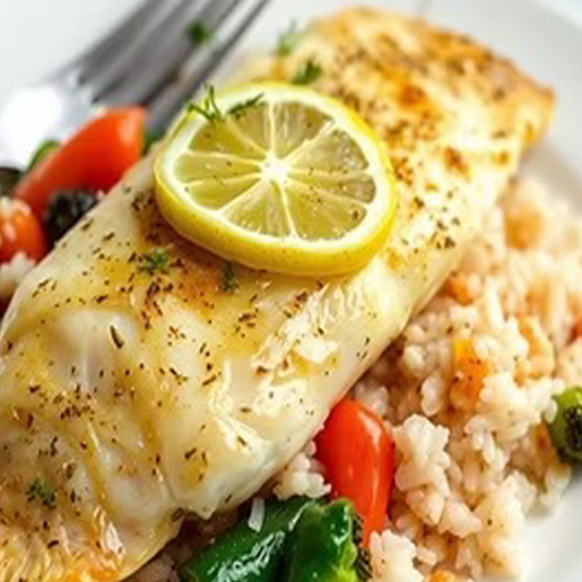 Lemon Garlic Snapper