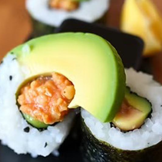 Avocado Rolls (8 pcs)