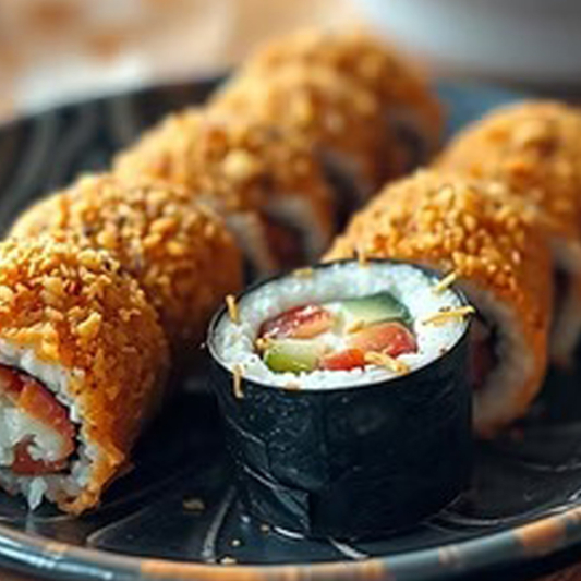 Crispy California Rolls (8 pcs)