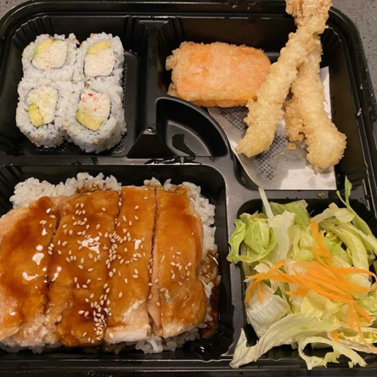 Kiku Bento Box B (Chicken Teriyaki)