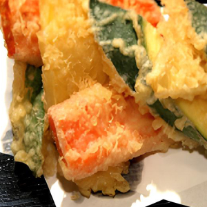 Yam & Zucchini Tempura (6 pcs)