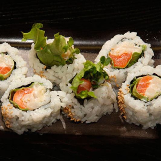 Scallop & Salmon Roll