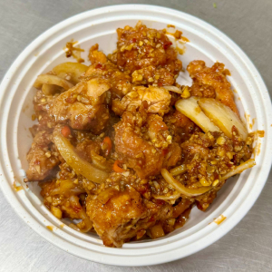 Chilli Garlic Chicken (Dry)