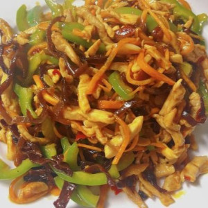 Sichuan Style Shredded Chicken 鱼香鸡丝