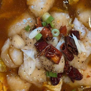 Poached Fish in Hot Chili Oil 水煮鱼