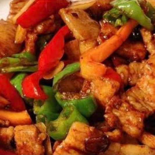 Saut&eacute;ed Pork Belly Fillet 小炒肉