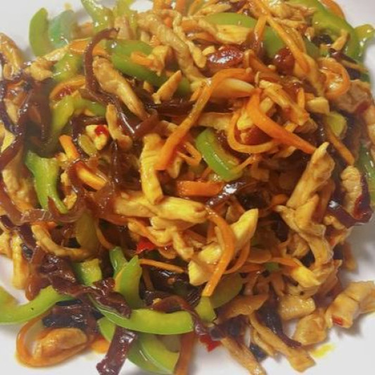 Sichuan Style Shredded Chicken 鱼香鸡丝