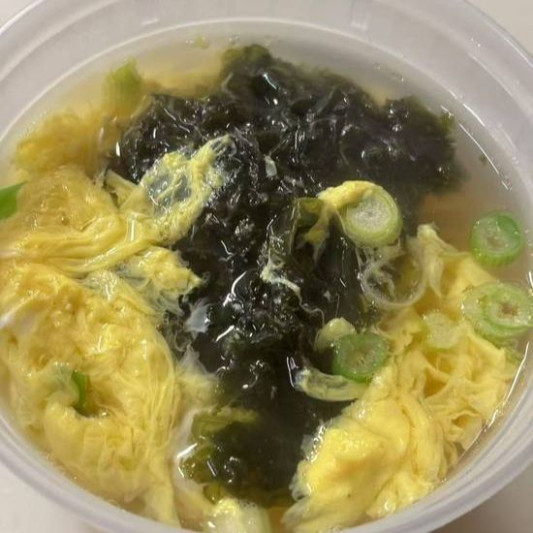 Seaweed & Egg-Drop Soup 紫菜蛋花汤