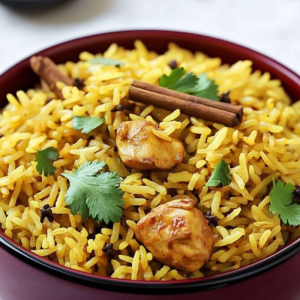 Anda Chicken Biryani
