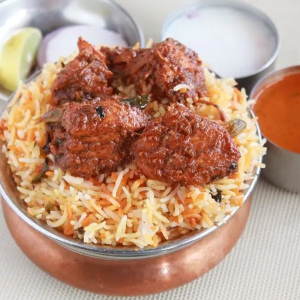 Chicken Fried Pieces Biryani