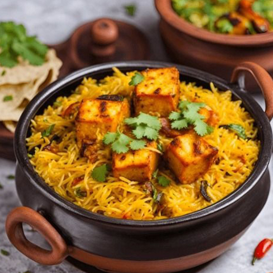 Paneer Tikka Biryani