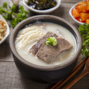 4. Beef Soup (Sul Lung Tang)