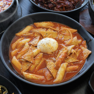 25. Spicy Rice Cakes (Theok Bokki)