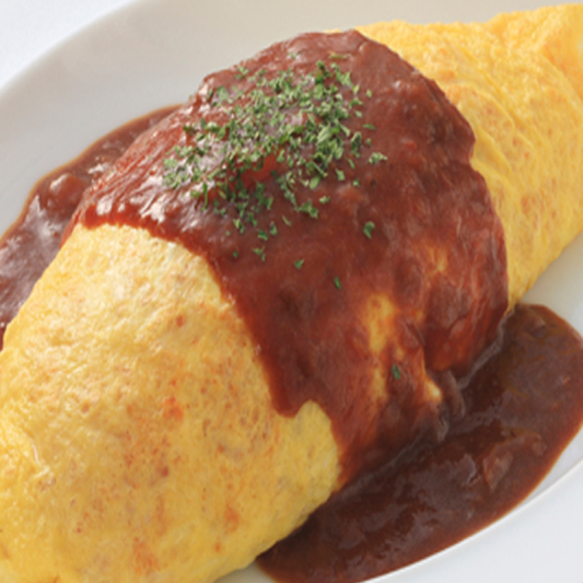 8. Fried Rice Omelette (Omurice)