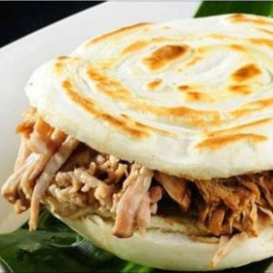 Meat Bun Sandwich (Lean) (优质肉夹馍）