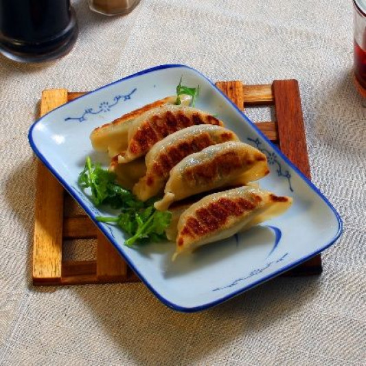 Grilled Home-made Pork Dumplings for 8