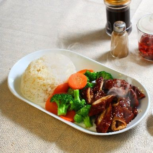 Marinated Intestine with Rice