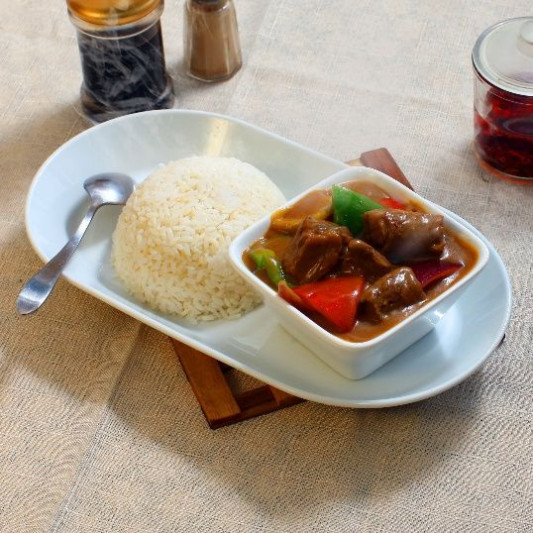 Curry Beef with Rice