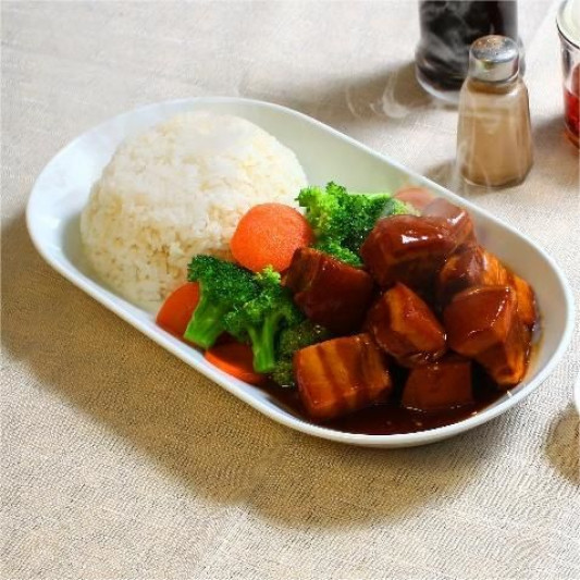 Stir-Fried Pork with Rice