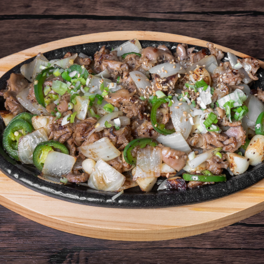 Stir-Fried Chicken Gizzards 똥집 마늘 볶음 