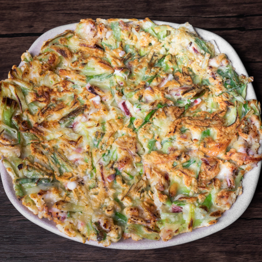 Seafood Pancake 해물파전 