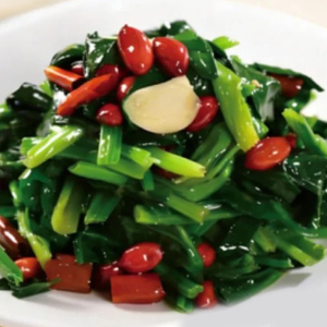 Spinach with Peanuts (1 Portion)