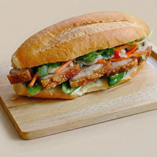 Crispy Pork Sandwich