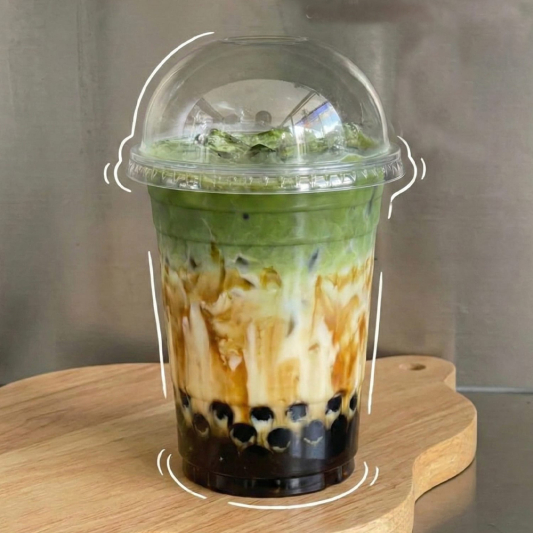 Brown Sugar Matcha Latte