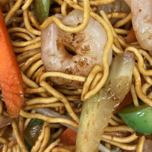 43. Shrimp Chow Mein