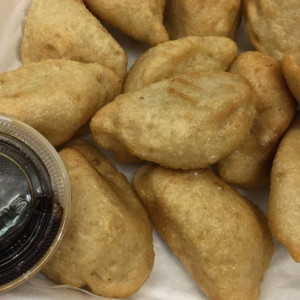 10. Grilled Pork Dumplings (12 pcs)