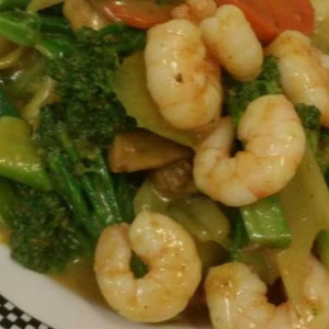 56. Shrimp Vegetable Stir-Fry