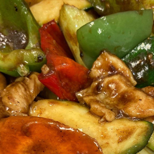 64. Black Bean Sauce with Chicken