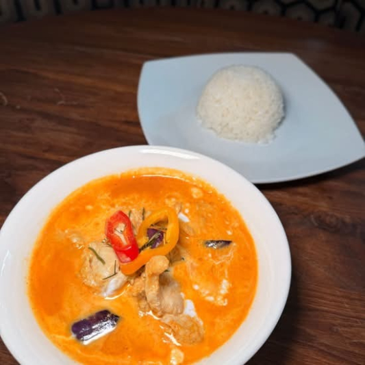Panang cari au poulet / Chicken Panang Curry