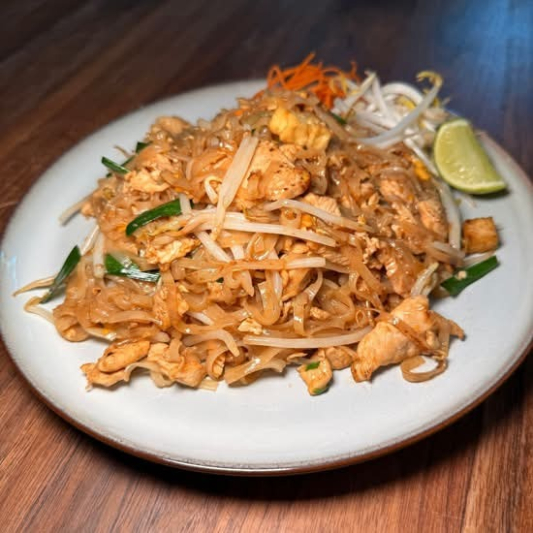 Pad tha&iuml; au poulet / Chicken Pad Tha&iuml;