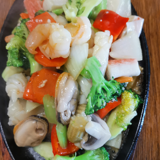 20. Sizzling Seafood