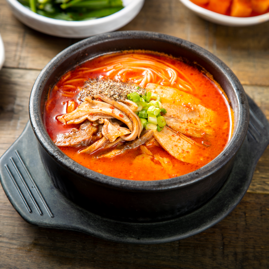 Spicy Pork Belly Soup / 매운 돼지국밥 